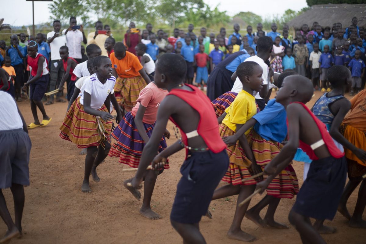 Darbietungen an der Atepy Nursery School
