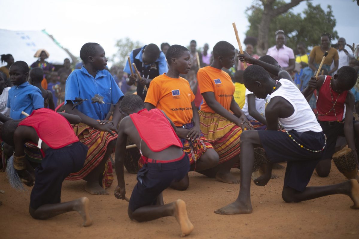 Tänze an der Atepy Nursery School